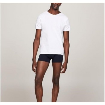 Tommy Hilfiger ανδρικό φανελάκι v-neck 3pack (λευκό) UM0UM03137 0WT Tommy Hilfiger ανδρικό φανελάκι v-neck 3pack (λευκό) UM0UM03137 0WT